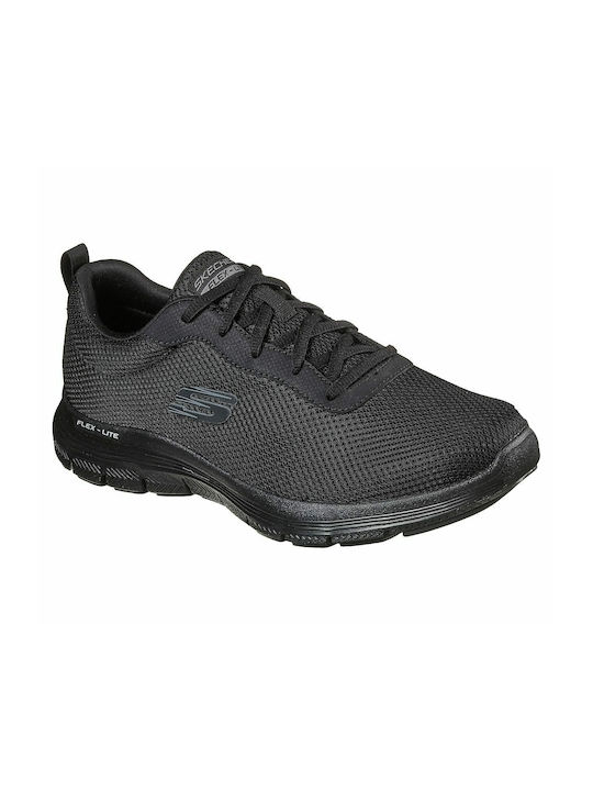 Flex Advantage 4.0 Ανδρικά Αθλητικά Παπούτσια Running Μαύρα