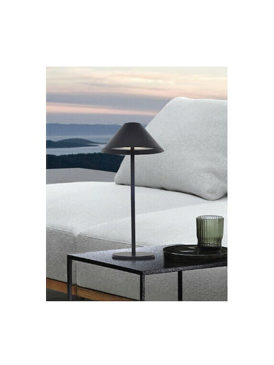 Aca Outdoor Floor Lamp LED 3W with Warmes Weiß Light IP54 Gray