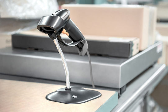 Digitus Handheld-Scanner Verkabelt mit 1D-Barcode-Lesefunktion
