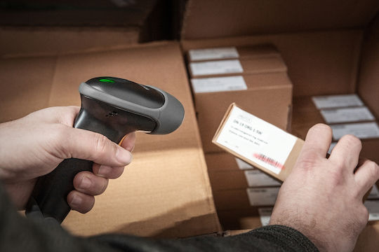 Digitus Handheld Scanner Wired with 1D Barcode Reading Capability