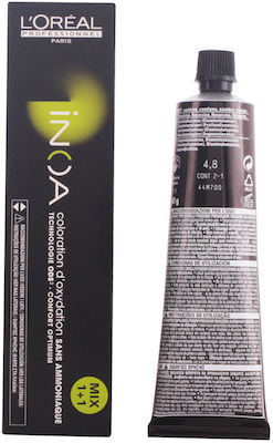 L'Oreal Professionnel Inoa Haarfarbe kein Ammoniak 4.8 60ml