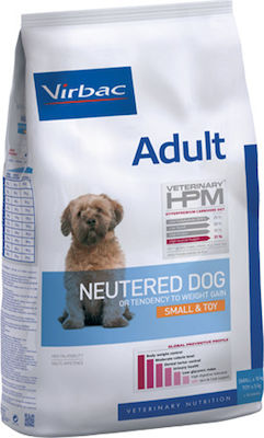 Virbac Adult Neutered Small & Toy 1.5kg Dry Food for Adult Neutered Dogs of Small Breeds