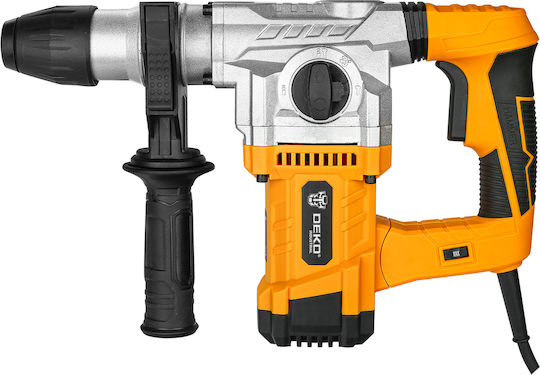Deko Impact Demolition Hammer Electric 1250W with Chuck SDS Plus DKRH32LD12