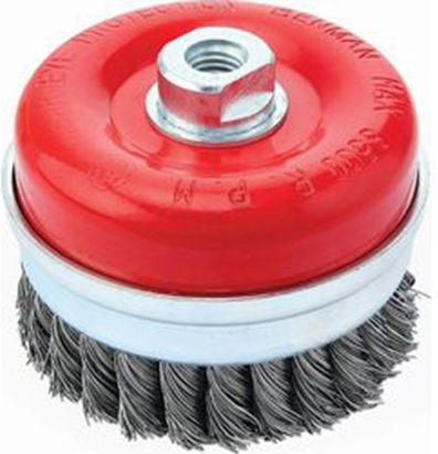 Jaz TT0801LM14 Wire Brush Bell with Bristles 80mm M14