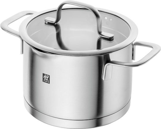 Zwilling J.A. Henckels True Flow Комплект Саксии От Неръждаема Стомана Сребристи 8 Съда