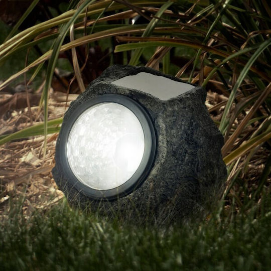Solar Light Floor Vrachaki with Photocell 13cmx14.5cmx11cmcm