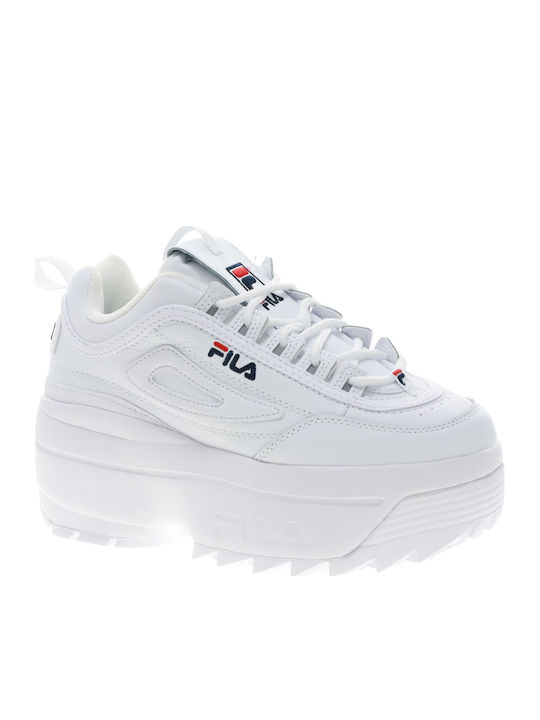 Disruptor II Wedge Γυναικεία Chunky Sneakers Ασπρο
