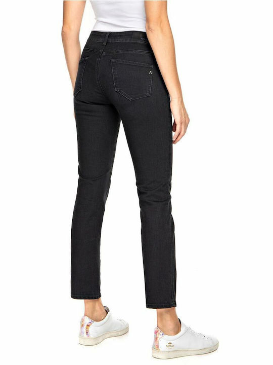 Replay Women's Jean Trousers in Slim Fit Black