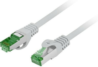 Lanberg S/FTP Cat.7 Καλώδιο Δικτύου Ethernet 10m Γκρι