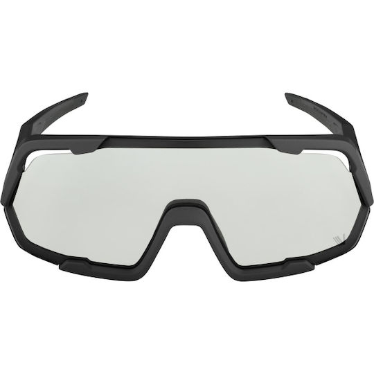 Alpina Ochelari de ciclism Rocket V cu Montură Negru și Lentile Transparent