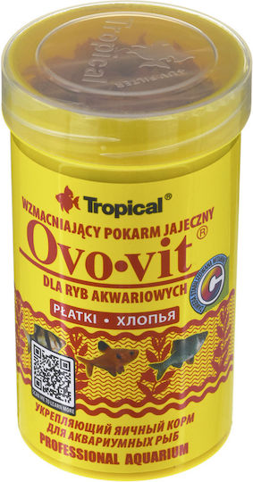 Tropical Ovo-Vit Tropical Fish Food Flakes 100ml 20gr