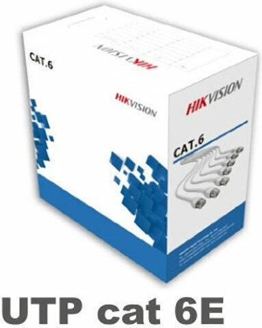 Hikvision U/UTP Cat.6 Ethernet Cable without Terminals 1m White