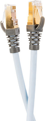 Supra S/FTP Cat.8 (40Gbps) Καλώδιο Δικτύου Ethernet 2m Λευκό