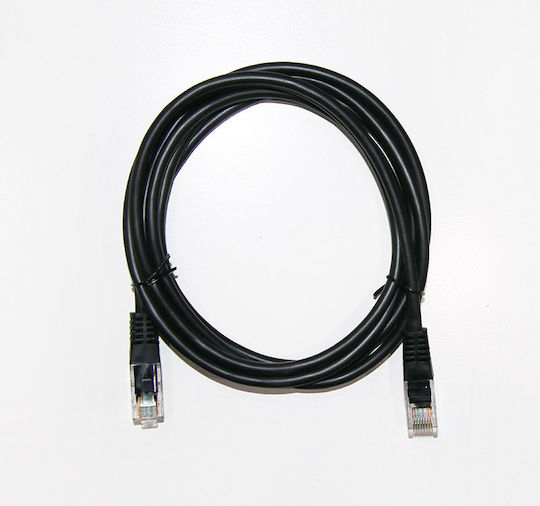 Adeleq U/UTP Cat.5e Ethernet Network Cable 3m Black