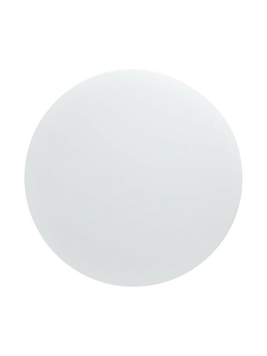 Brilliant Farica Round Recessed LED Panel 18W with Warm White Light 31x31cm