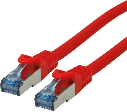 Roline S/FTP Cat.6a Ethernet Network Cable 5m Red 1pcs