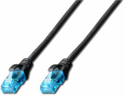 Digitus U/UTP Cat.5e Ethernet Cable 0.5m Black