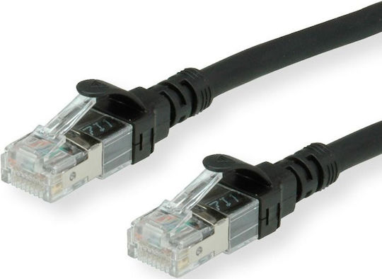 Roline U/UTP Cat.6a Ethernet Network Cable 3m Black 1pcs