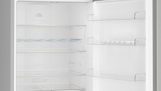 Pitsos Ψυγειοκαταψύκτης 508lt Total NoFrost Υ193xΠ70xΒ80εκ. Inox PKNB56XLEP