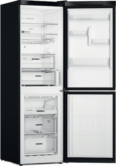 Whirlpool Kühl-Gefrierkombination 335Es Total NoFrost H191.2xB59.6xT67.8cm. Schwarz W7X 82O K