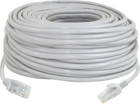 U/UTP Cat.5e Ethernet Network Cable 30m Gray 1pcs