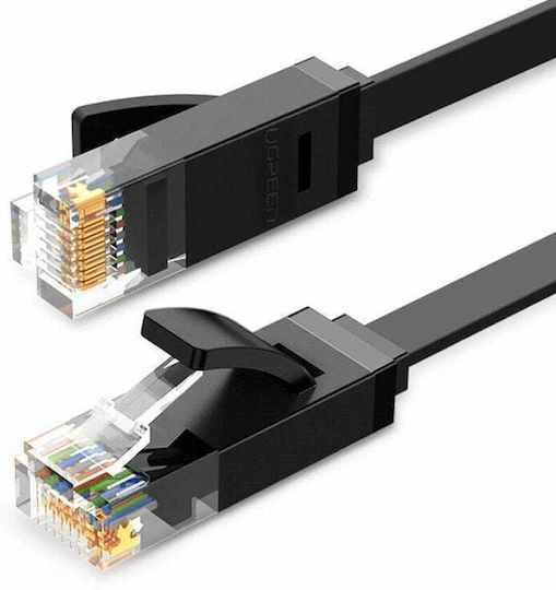 Ugreen Flat U/UTP Cat.6 (Gigabit) Network Cable Ethernet 5m Black