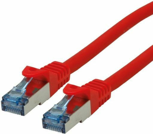 Roline S/FTP Cat.6a Кабел за Ethernet мрежа 20м Червен 1бр