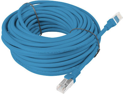 Lanberg U/UTP Cat.6 Καλώδιο Δικτύου Ethernet 15m Μπλε