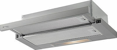 Pyramis Essential Sliding Vent Hood 60cm Inox