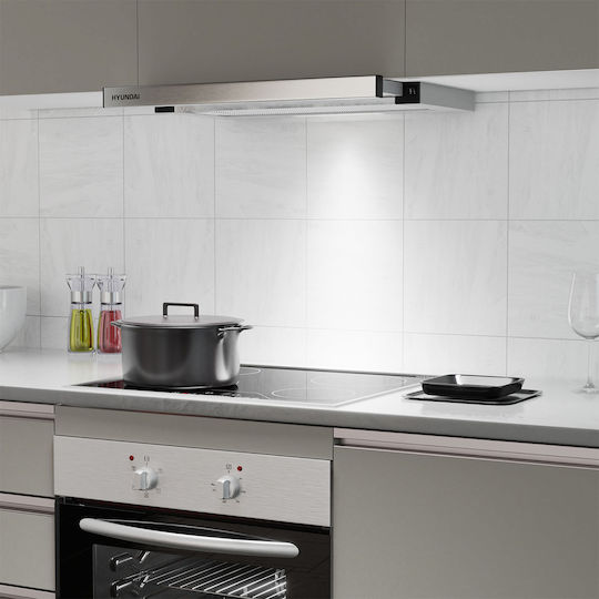 Hyundai Плъзгащ се аспиратор 60см Inox