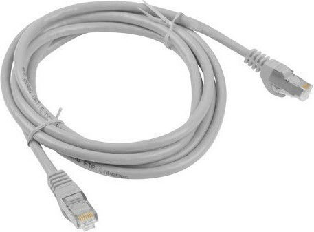 Lanberg F/FTP Cat.6 Ethernet Network Cable 1m Gray 1pcs