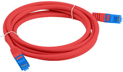 Lanberg S/FTP Kat.6a Ethernet-Netzwerkkabel 1.5m Rot 1Stück