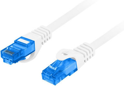 Lanberg S/FTP Cat.6a Кабел за Ethernet мрежа 10м Бял