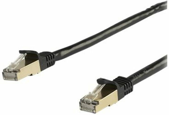 StarTech U/FTP (STP) Cat.6 Ethernet Network Cable 7m Black 1pcs