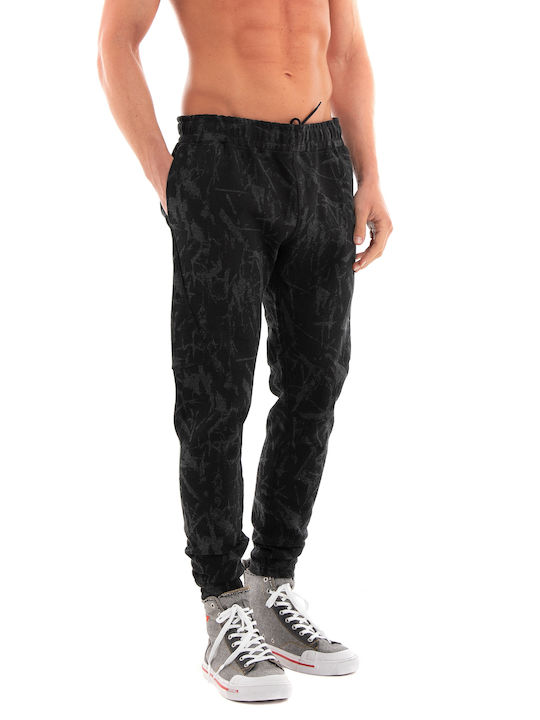 Superdry Code Tech Men's Sweatpants Dark Grey Melange