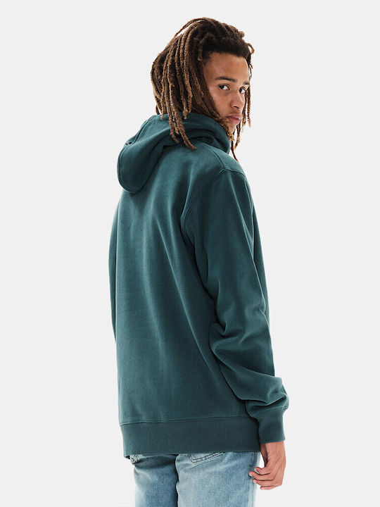 Φούτερ με Κουκούλα Navy 222.EM20.01-GREEN