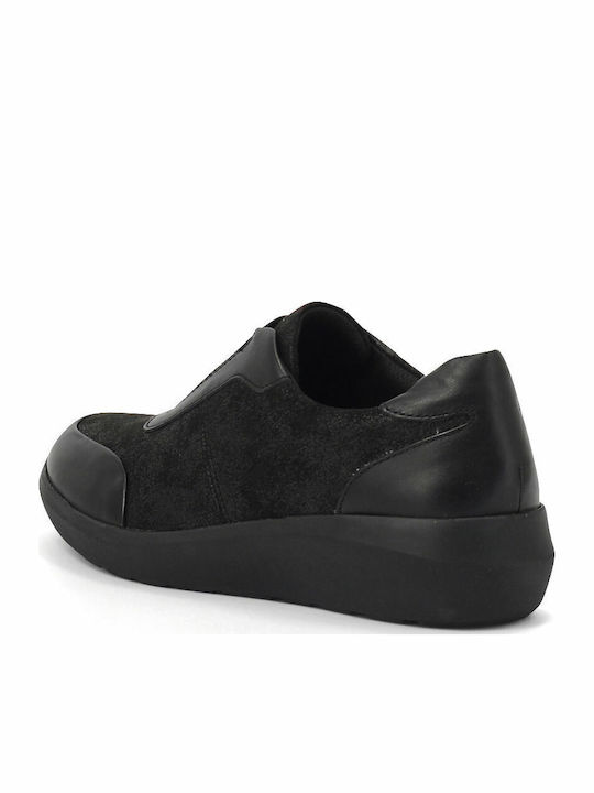 Casual Kayleigh Peak Women's Slip-Ons Black