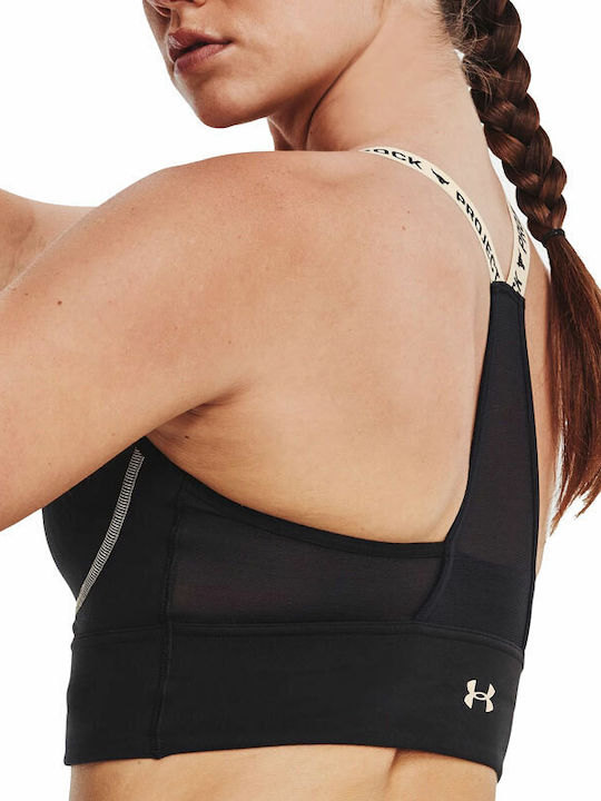 Project Rock Infinity Mid Women's Sports Bra without Padding Black