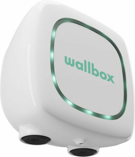 Wallbox Pulsar Plus Επιτοίχιος Μονοφασικός Σταθμός Φόρτισης 7.4kW με Ενσωματωμένο Καλώδιο Type 2 (PLP1-0-2-2-9-001-C)