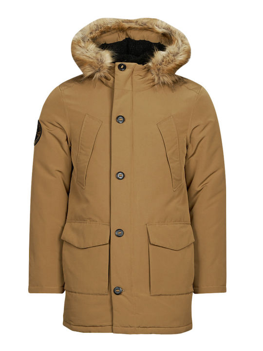 EVEREST Winter Jacket Parka Beige