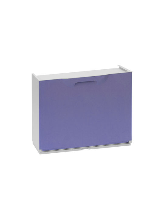 Plastică Suport pentru pantofi HarmonyBox cu 1 Raft Violet/gri L51xW19xH39cm 1002613