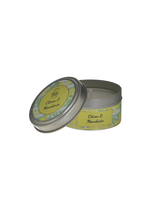 Inart Lumânare Aromată Borcan Multicolor 80gr 4buc