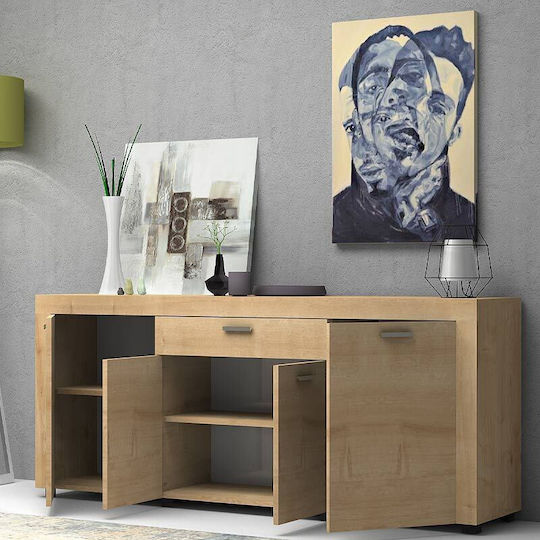 Joseph Holzsideboard mit Schubladen Sonoma 177x40x76cm