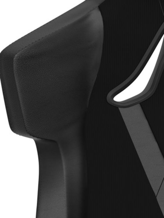 Genesis Nitro 650 Καρέκλα Gaming Δερματίνης με Ρυθμιζόμενα Μπράτσα Onyx Black