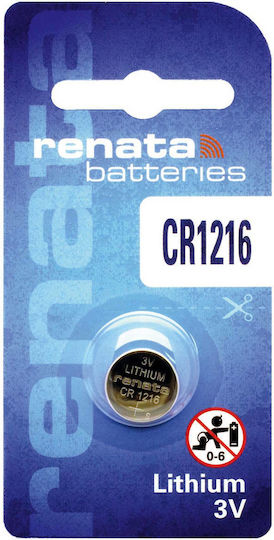 Renata Batterie Lithium für Uhren CR1216 3V 1Stück