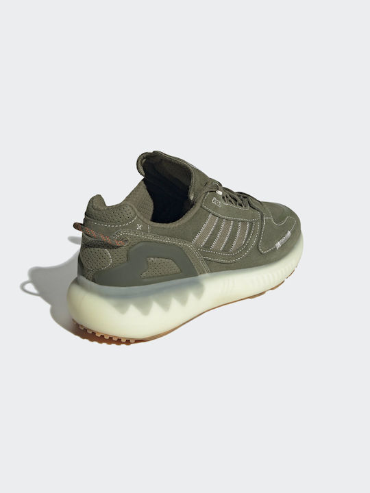 mana＆hii  です。 adidas ZX 5K Boost Bărbați Adidași Focus Olive / Off White
