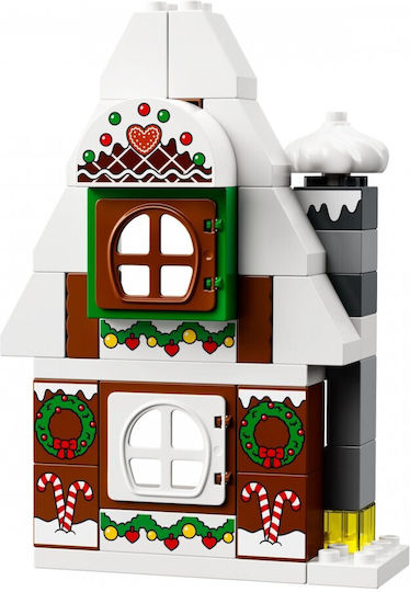 LEGO Duplo Santa's Gingerbread House για 2+ Ετών