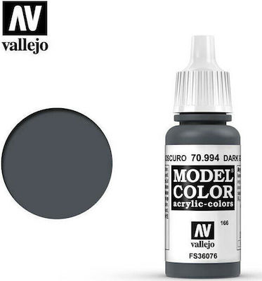 Acrylicos Vallejo Model Color Χρώμα Μοντελισμού Dark Grey 17ml