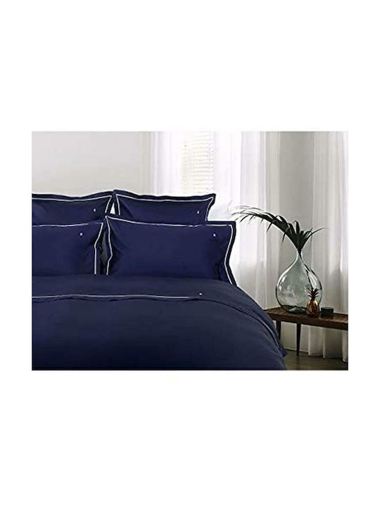 Tommy Hilfiger Arthur Pillowcase Oxford Navy / White 50x80cm.