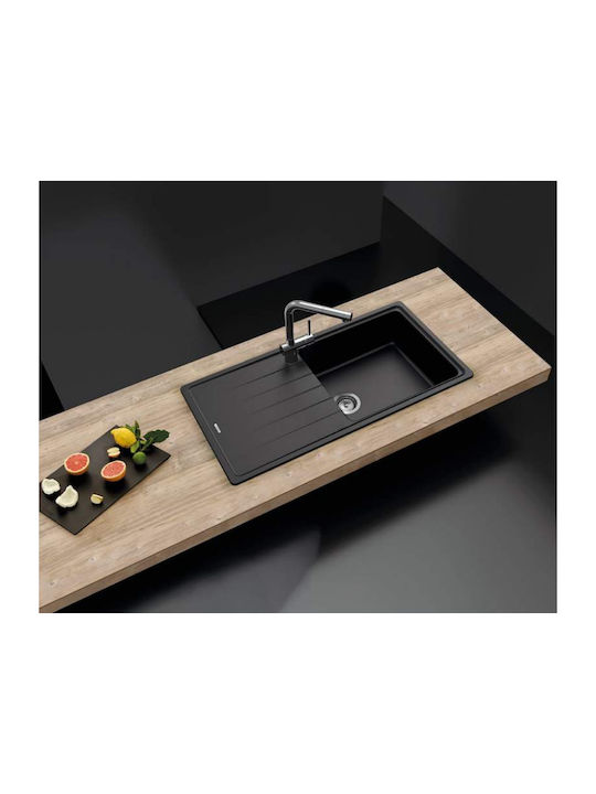 Schock Cristalite Element 110-31100-1441 Drop-In Мивка от Синтетичен Гранит Ш100xД50см Croma